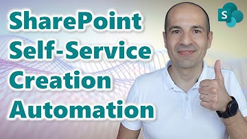 ⚙️How to create a SharePoint self-service to request and create automatically new sites