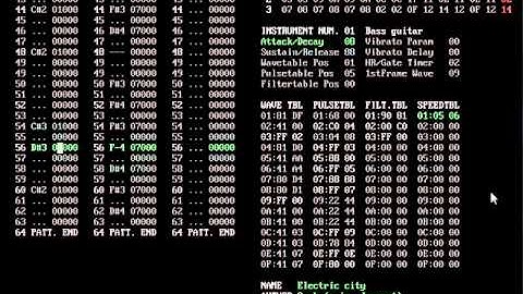Electric city - goattracker C64 SID Tune