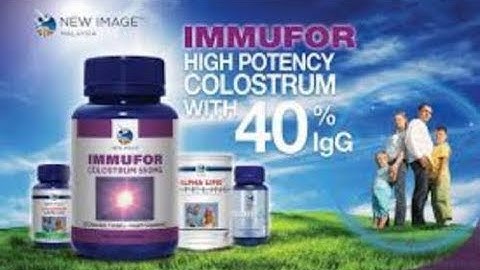 Immufor Colostrum #IMMUnesupportFORyou