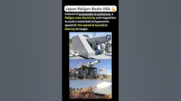 💥 Japan tests railgun that america quit, future war weapon revealed