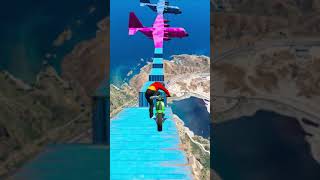 Gta V Dangerous Stunt On Mount Chiliad Episode.47 #Shorts