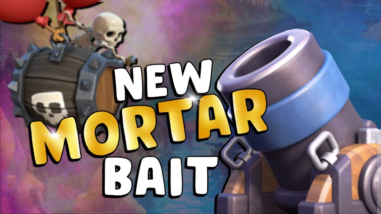 *NEW* UNSTOPPABLE MORTAR BAIT DECK! - CLASH ROYALE