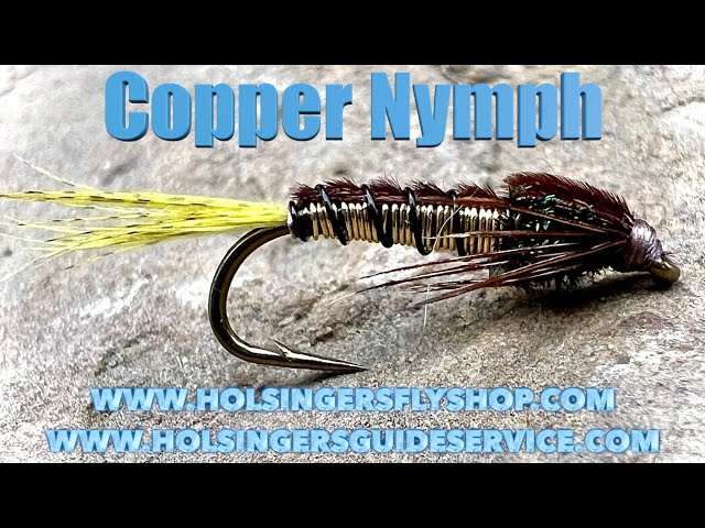 Stunning Copper Bead Fly for Fly Fishing