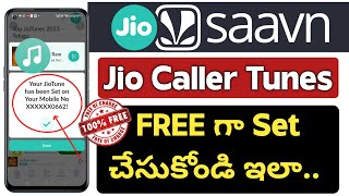 How to Set Jio Caller Tunes FREE in Telugu || Jio Saavn || Jio Caller Tunes set screenshot 2