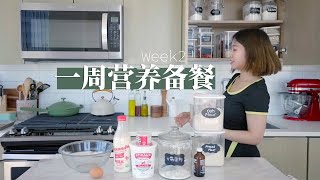 营养备餐日记Week 2 | 烤盘Pancake | 西蓝花免烤面包 | 酸奶水果块