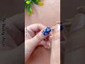 💅🩵Easy dot nail art design #shorts #nailart2026 #shortvideo