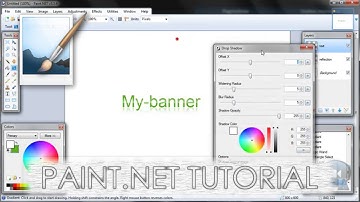 Paint.NET tutorial number 64 - Nice logo / Text effect