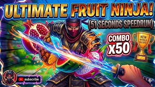51 Seconds Of Pure Satisfaction Fruit Ninja Gameplay