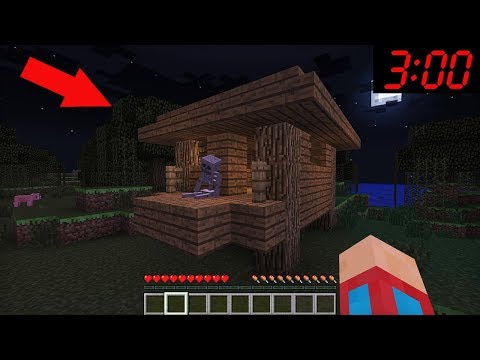 Нечто Живёт В Этом Доме Ведьмы В 3 Часа Ночи В Майнкрафт | Компот Minecraft