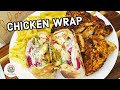 The best high protein chicken crunch wrap  meal prep  lunchbox recipes 