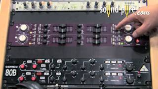 Trident A-Range Dual Channel Mic Pre with Equalizer from AES 2011