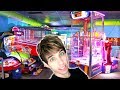 DESTROYING THE GAMES FOR ARCADE TICKETS! | Arcade Nerd