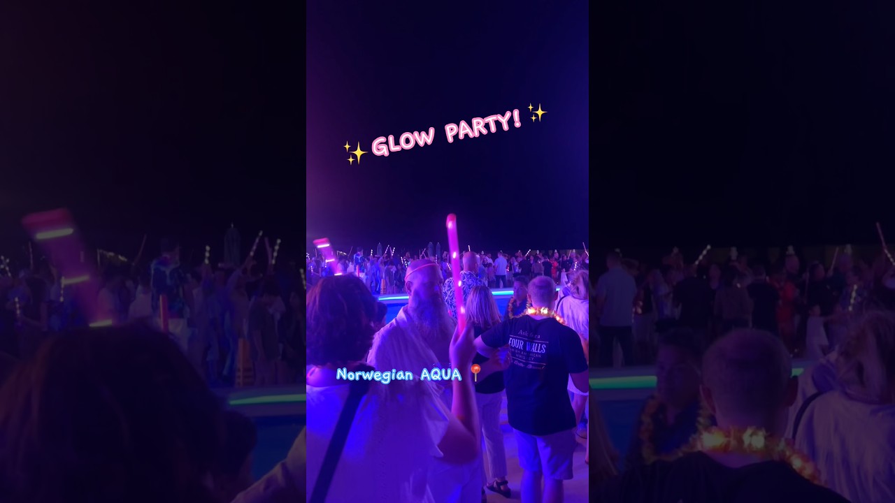 White Out! Norwegian AQUA - ✨GLOW PARTY✨
