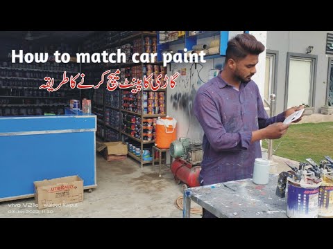 How To Match Car Color Proses