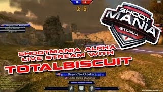 [SM] TotalBiscuit First live stream of ShootMania: Storm [Alpha] E3 Tournament