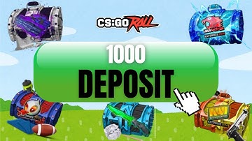 CSGOROLL Gave Me 2,000 Coins for FREE – I Risked some of it and THIS Happened!