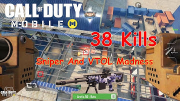 Arctic.50 - Bats Sniper And VTOL Madness | Killhouse | Call of Duty mobile |