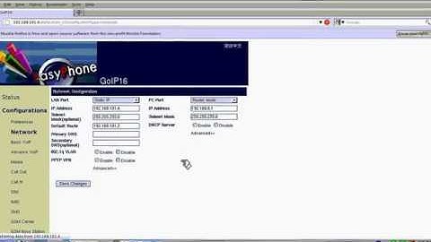 GOIP Gateway Configuration