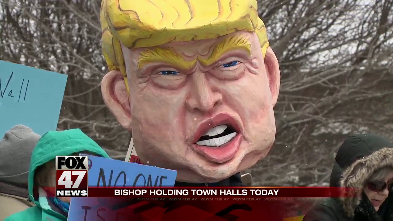 Mike Bishop to hold town halls today