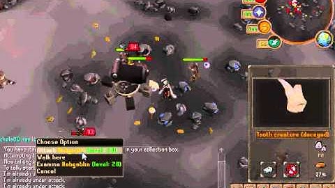 Cannoning Hobgoblins for Champion Scroll- Wilderness