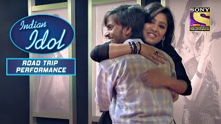 Sunidhi ने किया Contestant को Hug इस Beautiful Audition के बाद | Indian Idol | Road Trip Performance