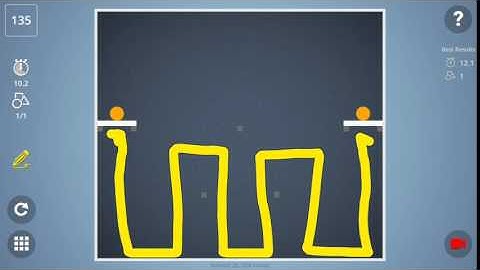 Check out how I solved level 135 in Brain It On! #BrainItOn