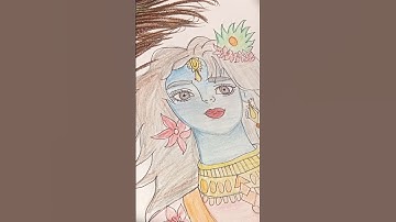 Wo krishna hai ✨🙏 | #drawing #Krishna #viral #love #foryou