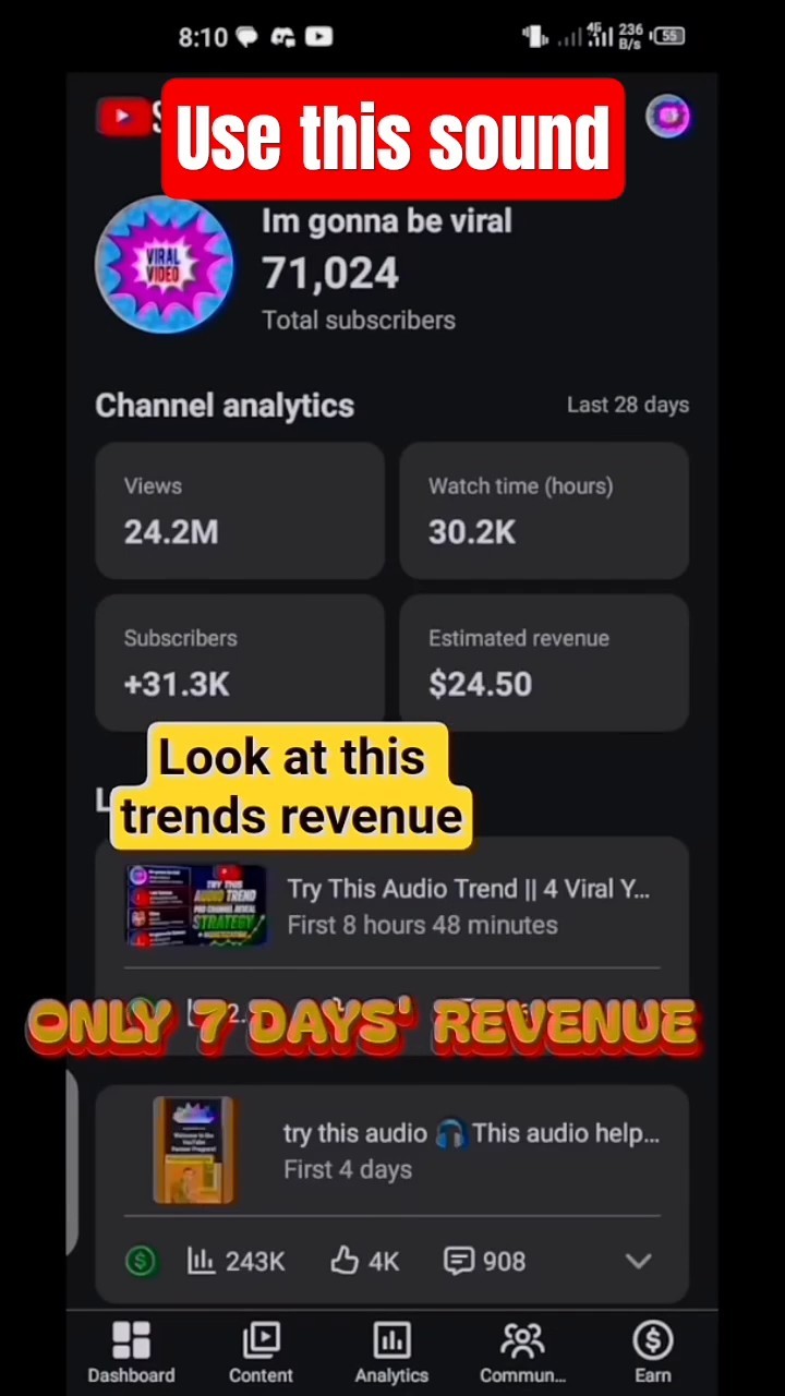 use this sound - YouTube