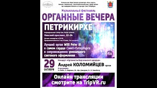 Музыкальный фестиваль &quot;Органные вечера&quot; - Санкт-Петербург, Петрикирхе 29.10.2020