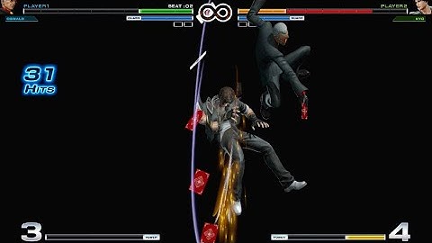 The King of Fighters XIV  - Oswald VS Kyo