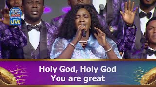 Video thumbnail of "Holy God by LoveWorld Singers"