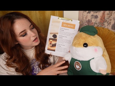 ASMR Stuffy Spa (relaxing treatments, tingly personal attention)