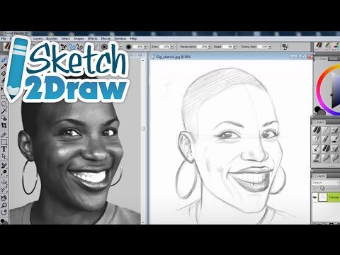 How to Draw a PortraitCareers Resourcesing Guidelines with Corel Painter