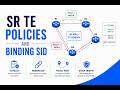 Segment Routing Traffic Engineering Policies and Binding SID