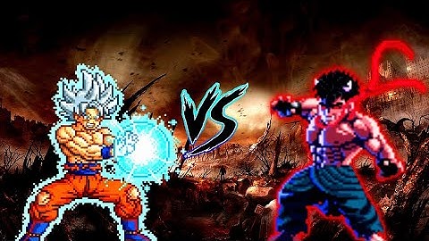 Goku Blizzard V3 OP (all form) VS Ryu V3 OP (all form) in Jump Force Mugen