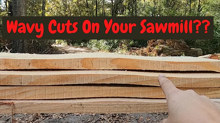 WAVY Cuts on Your Sawmill? DO THIS!