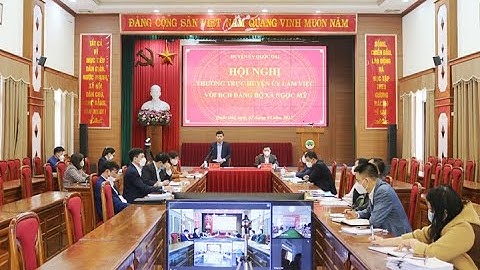 Huyện Quốc Oai: BẢN TIN TỐI CỦA TRUNG TÂM VHTT&TT HUYỆN QUỐC OAI NGÀY 2/3/2022