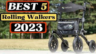 ✅Top 5 Best Rolling Walkers For Elderly in 2023  [Reviews]