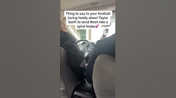 This family was SPIRALING after she said Taylor Swift put Travis Kelce on the map 😂 #shorts