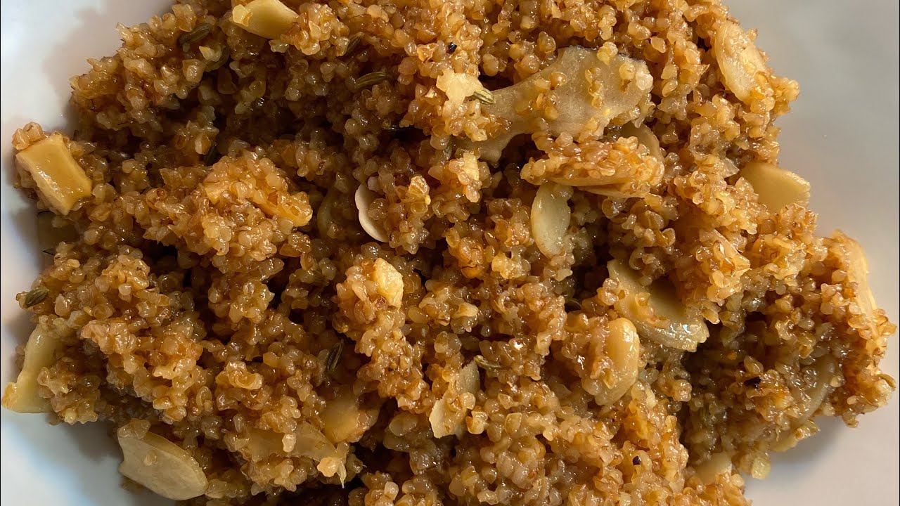 Sweet Daliya (Dalia)/ cracked wheat Recipe in pressure cooker, easy and fast