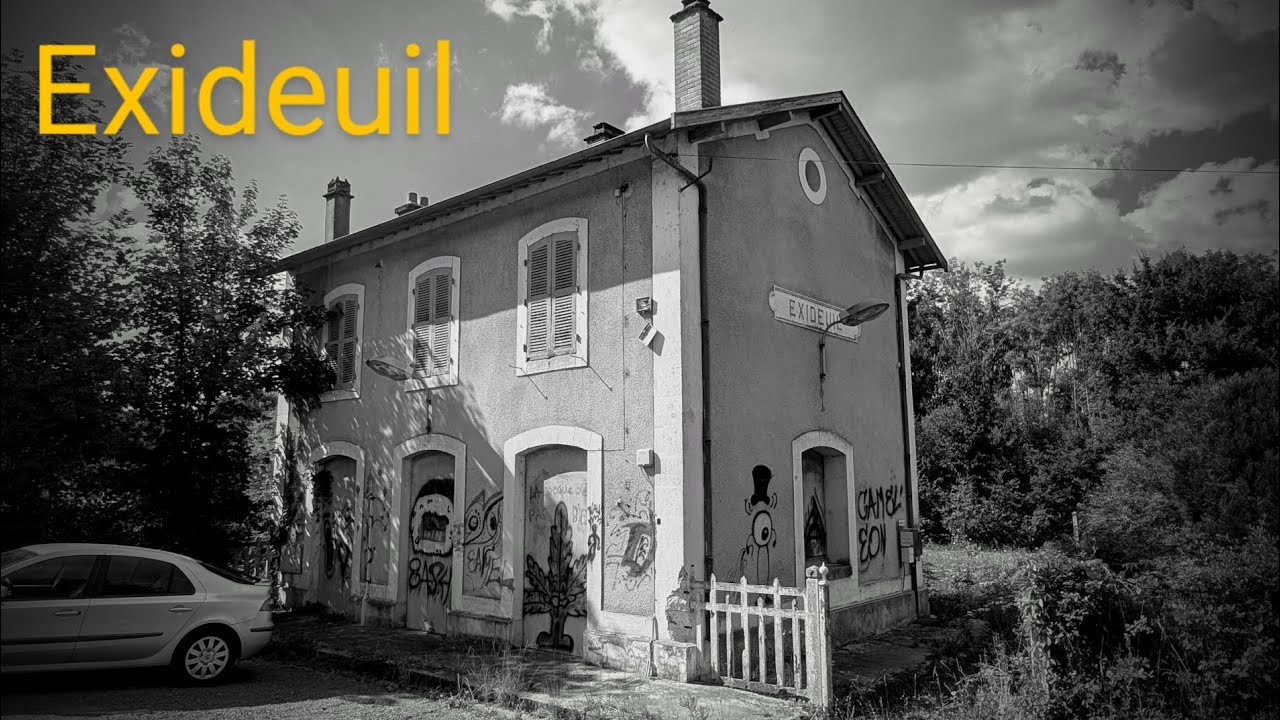 Vestiges Ferroviaires : Exideuil.