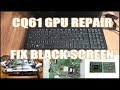 HP Compaq CQ61 G61 Graphics Card Repair - Reballing