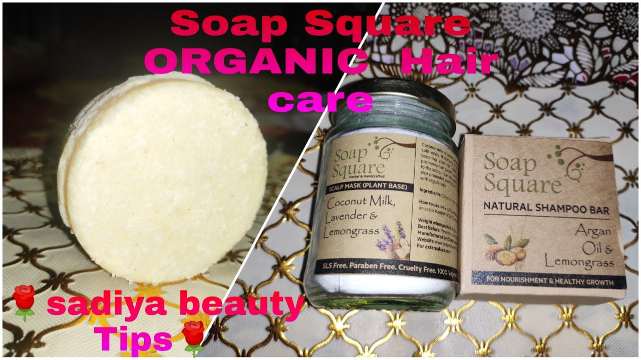 Soap square hair care product/organic product