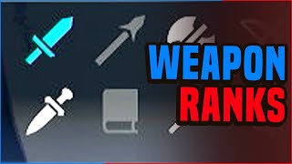 Weapon Levels & Proficiencies EXPLAINED