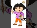 Learn To Draw Dora The Explorer Sketching Drawing And Coloring Tutorial For Kids