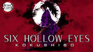Kokushibo Theme Song - "Crescent Shadow" (Lyric Video) | Demon Slayer