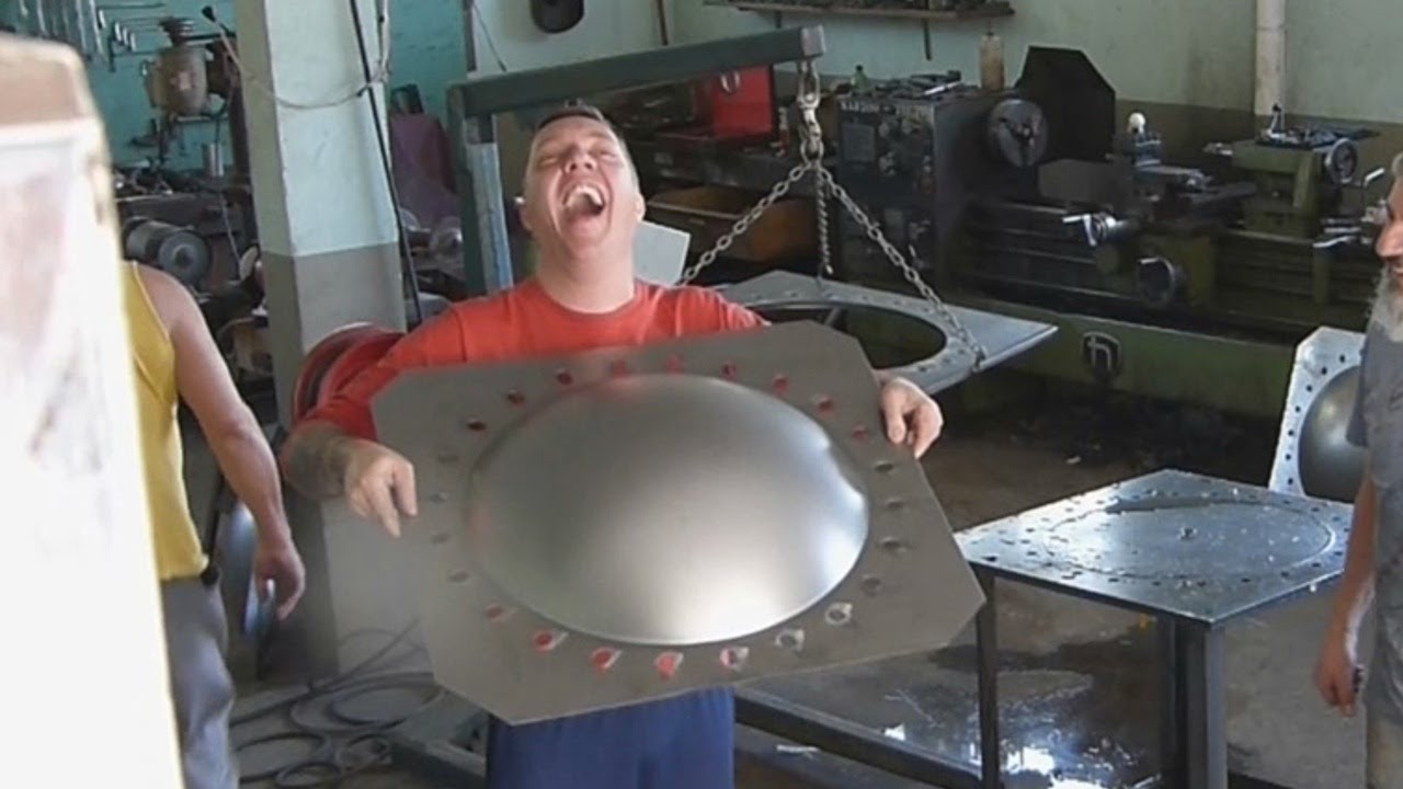 MESTRE DO METAL BRASIL HIDROCONFORMAÇÃO DE CHAPA (hydroforming handpan)