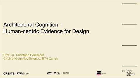 Architectural Cognition - Christoph Hölscher