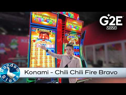 #G2E2026, Konami, Chili Chili Fire Bravo, Slot Machine Preview