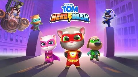 Talking Tom Hero Dash - Run Game All Levels Gameplay android game and iso game  part 2 walkthrough